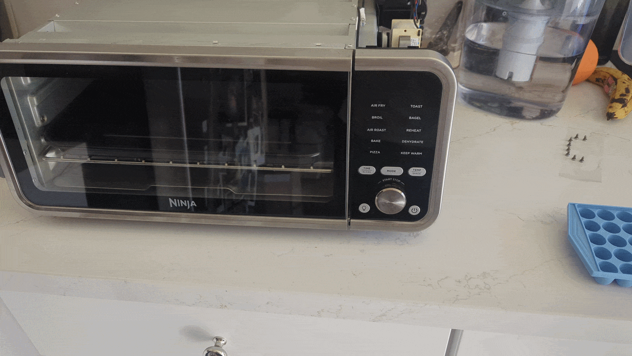 Power cycling toaster oven